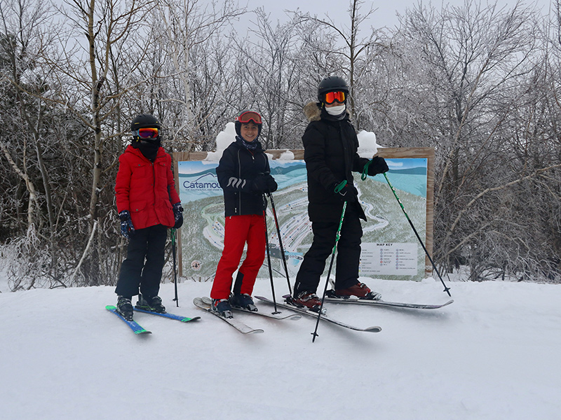 Recreational Skiing Team Photo